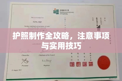 甘德护照制作全攻略，注意事项与实用技巧