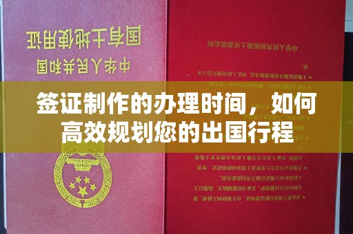 柳东签证制作的办理时间，如何高效规划您的出国行程